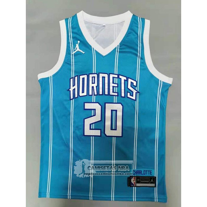 Camiseta Charlotte Hornets Gordon Hayward Icon 2020-21 Verde